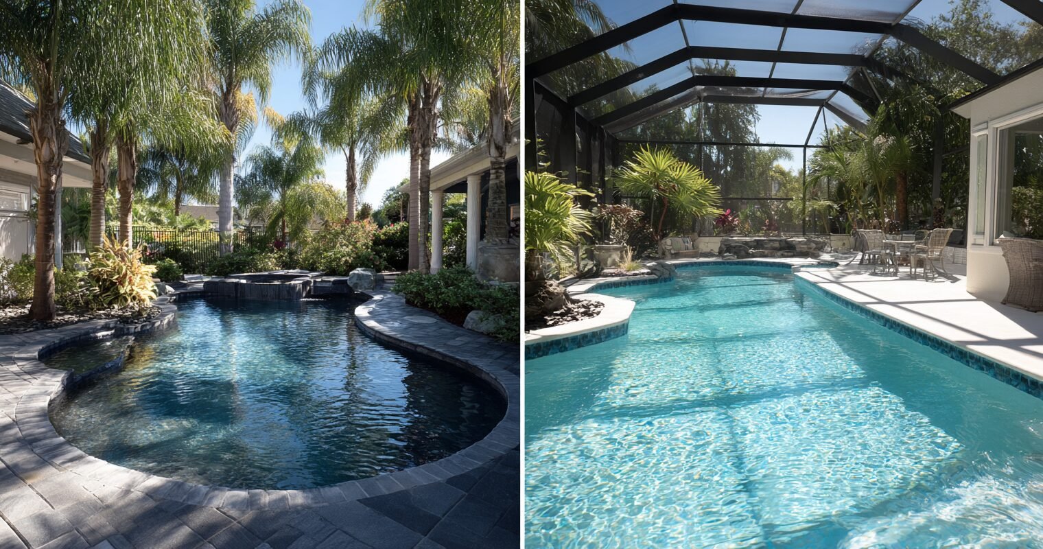 Inground pool types comparison